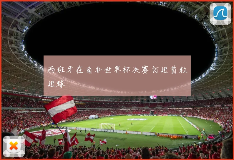西班牙在南非世界杯决赛打进首粒进球